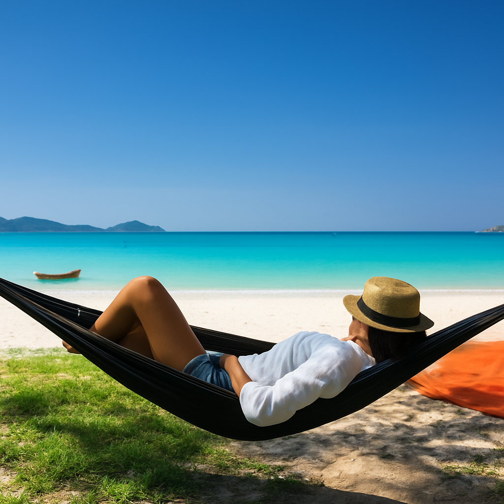 Outdoor Camping Hammock With Mosquito Net