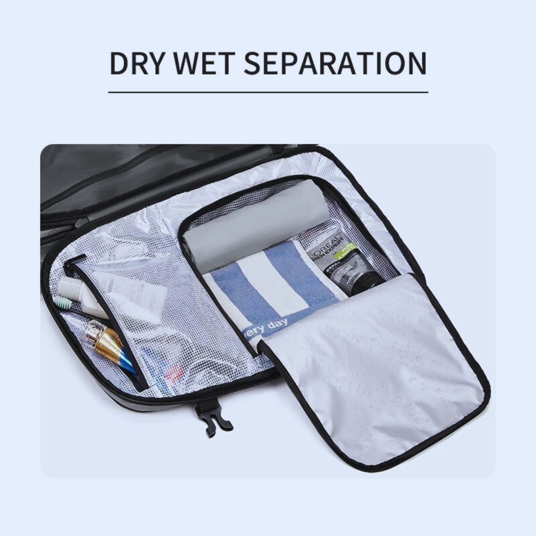 Men Travel Backpack Vacuum Compression 17 inch Laptop