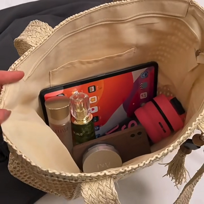French Style Straw Woven Bag