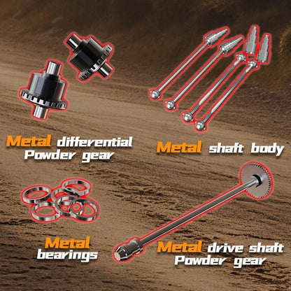 9522PRO High-Speed 85KM/H Off-Road RC Car