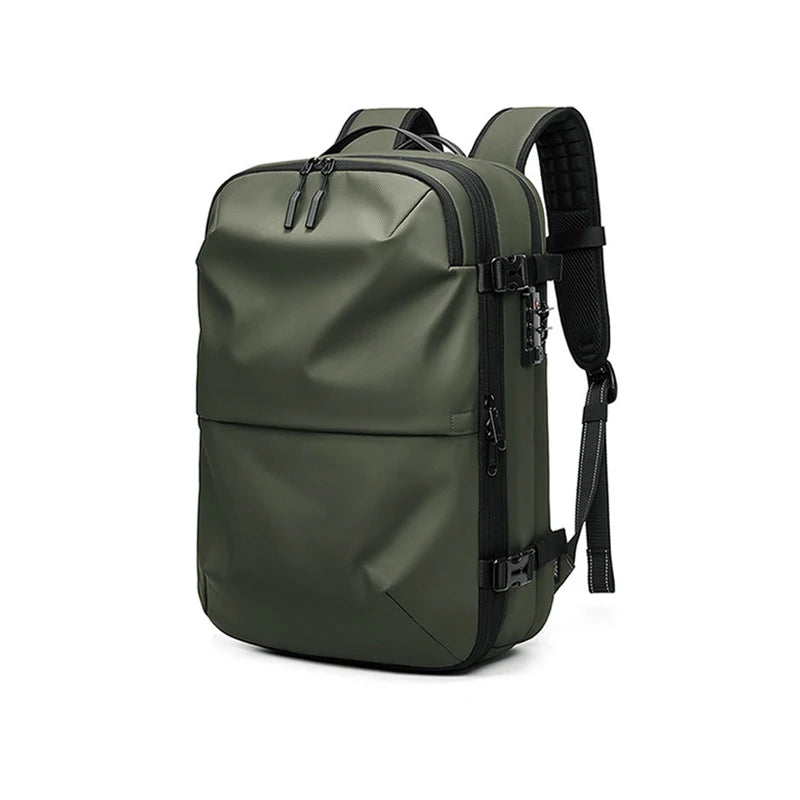 Men Travel Backpack Vacuum Compression 17 inch Laptop