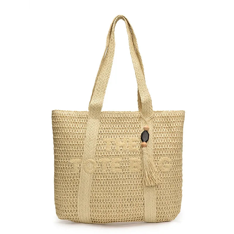 French Style Straw Woven Bag