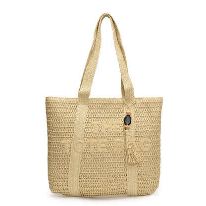 French Style Straw Woven Bag