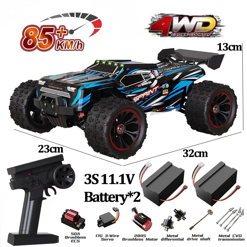 9522PRO High-Speed 85KM/H Off-Road RC Car