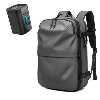 Men Travel Backpack Vacuum Compression 17 inch Laptop