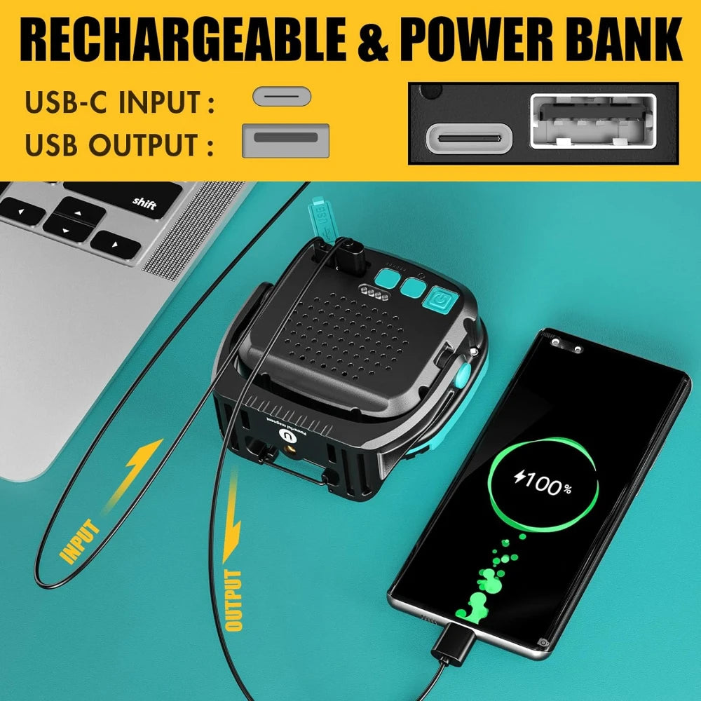 LED Rechargeable 3800 Lumen Light