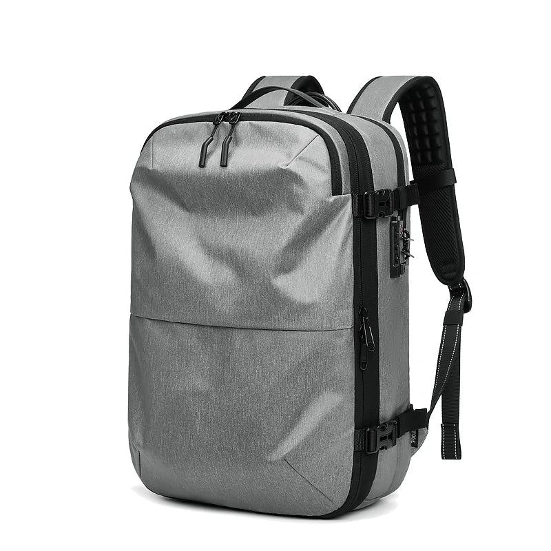 Men Travel Backpack Vacuum Compression 17 inch Laptop