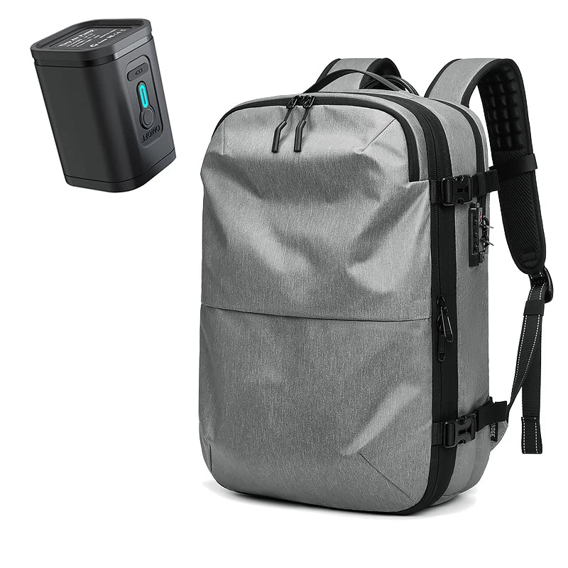 Men Travel Backpack Vacuum Compression 17 inch Laptop
