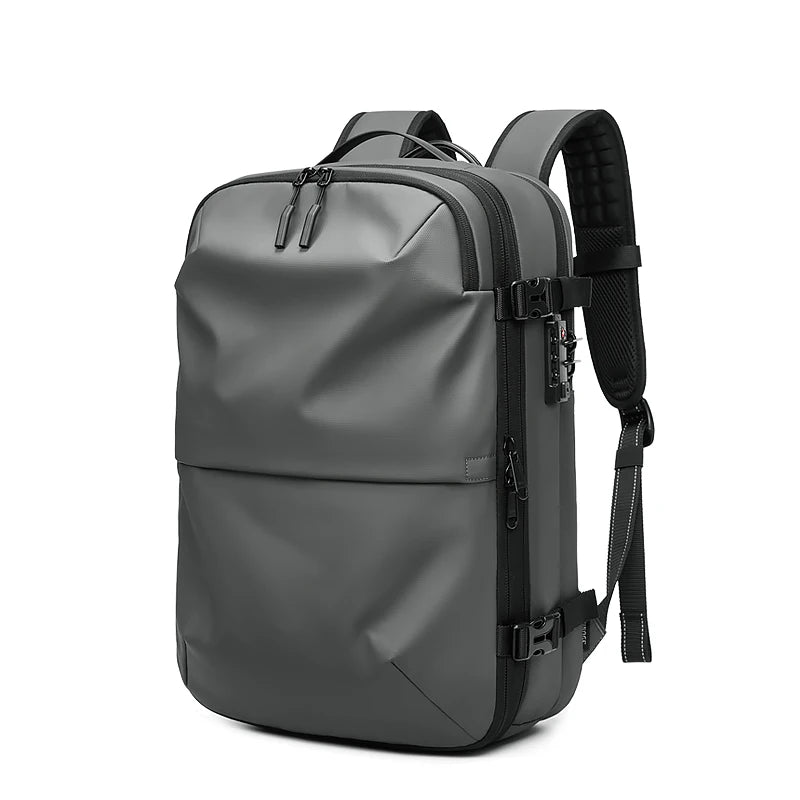 Men Travel Backpack Vacuum Compression 17 inch Laptop