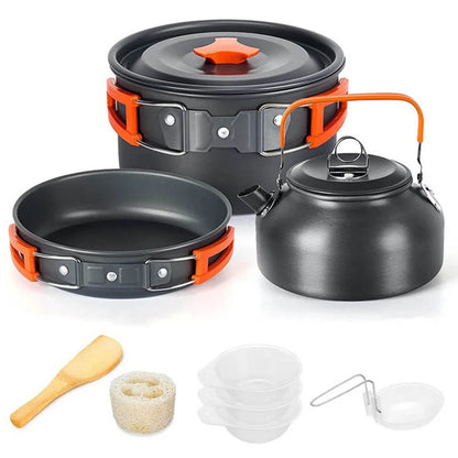 Camping Cookware Lightweight 2-3P Outdoor Set