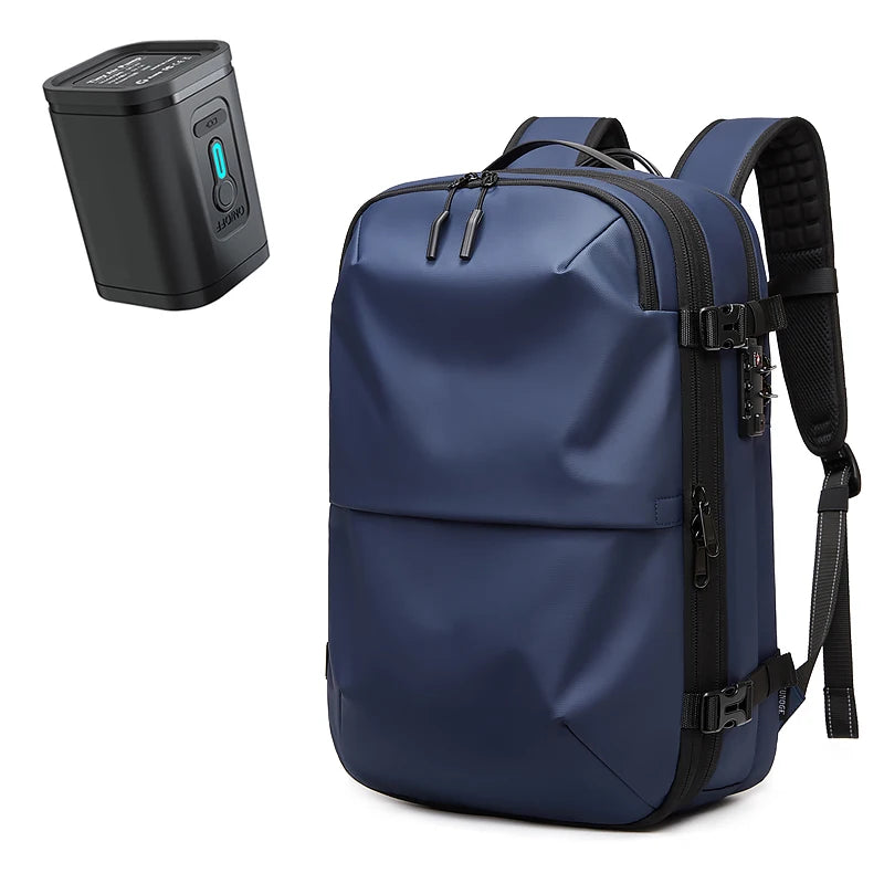 Men Travel Backpack Vacuum Compression 17 inch Laptop