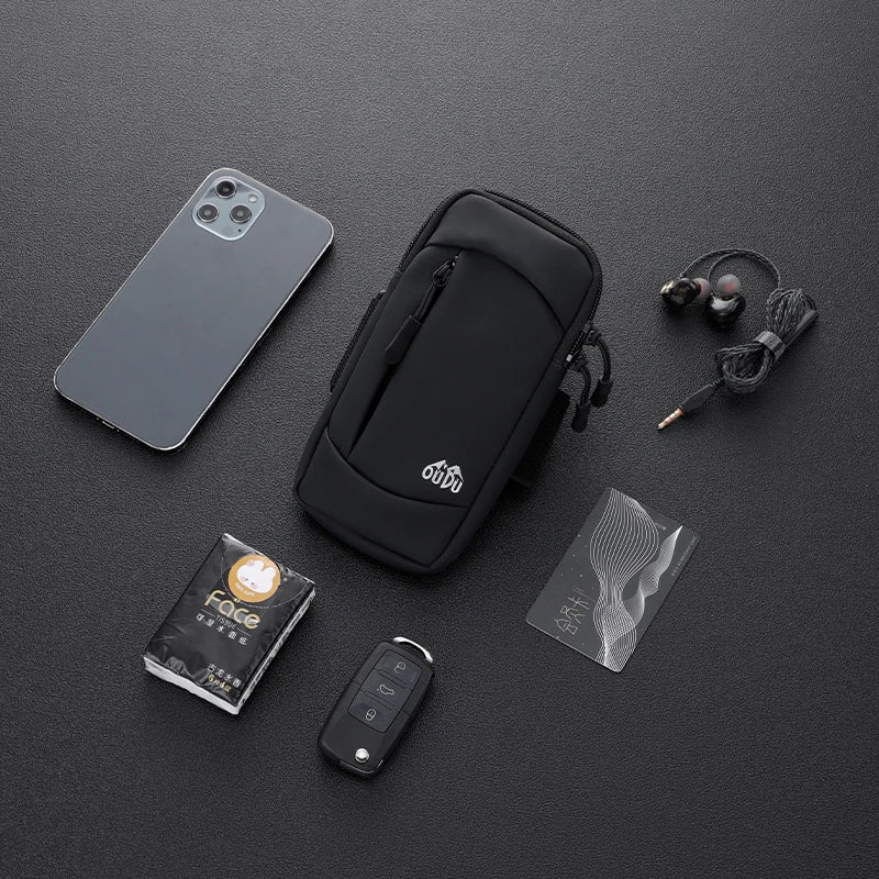 Waterproof Running Armband Phone Holder – Fits iPhone 13/14 Pro Max & Universal Phones