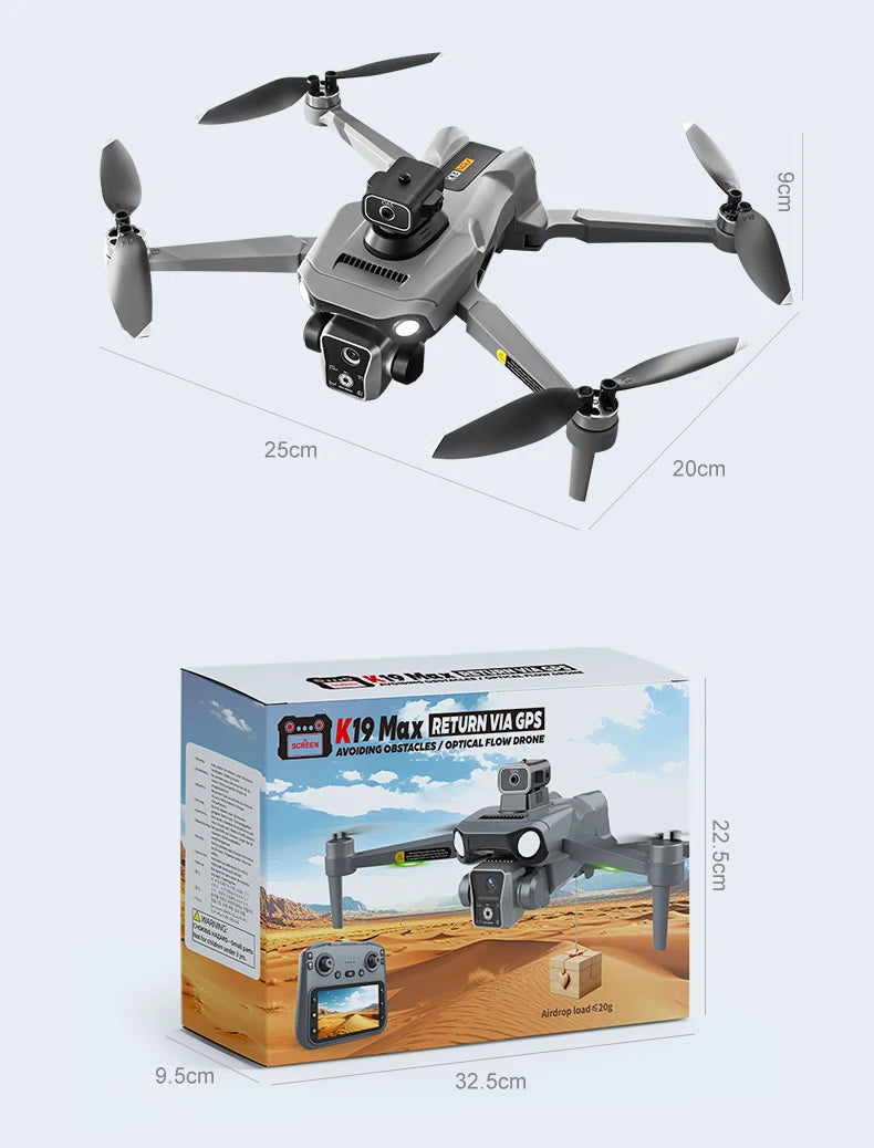 Easy to Fly K19 MAX Remote Control Drone