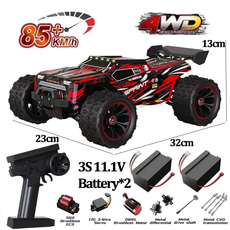 9522PRO High-Speed 85KM/H Off-Road RC Car