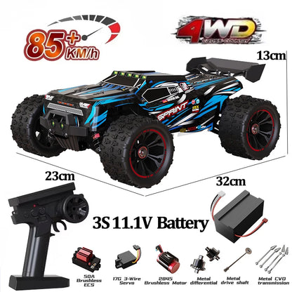 9522PRO High-Speed 85KM/H Off-Road RC Car