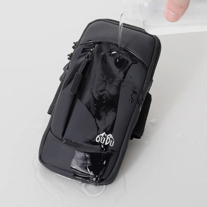 Waterproof Running Armband Phone Holder – Fits iPhone 13/14 Pro Max & Universal Phones