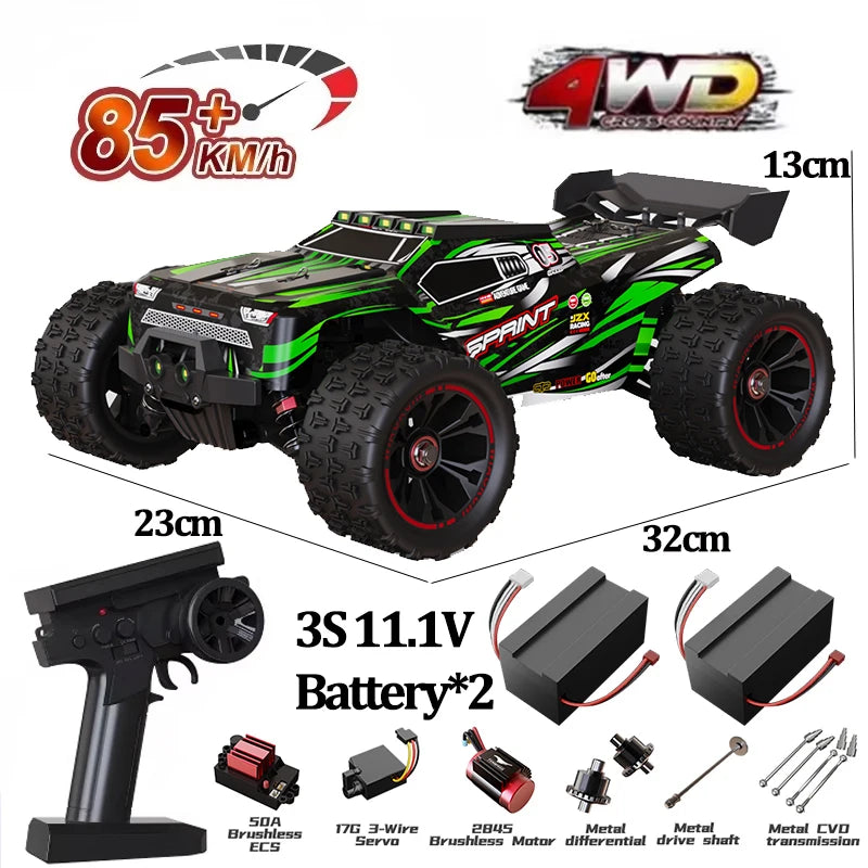 9522PRO High-Speed 85KM/H Off-Road RC Car