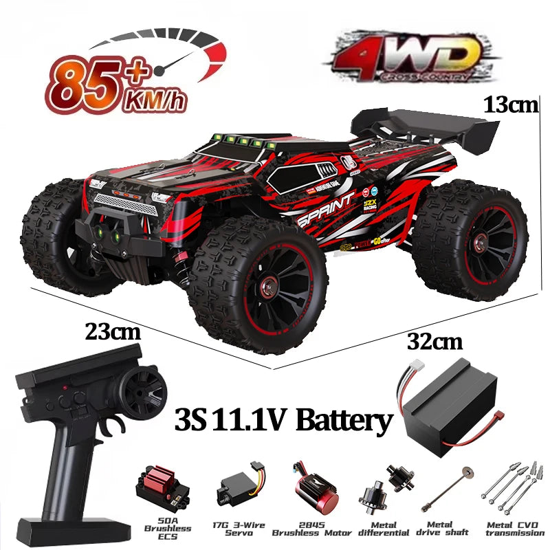9522PRO High-Speed 85KM/H Off-Road RC Car